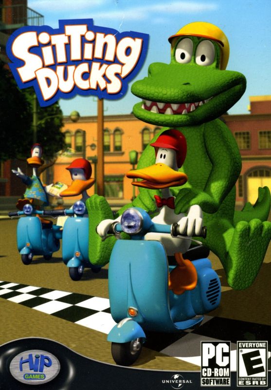 Sitting Ducks box art for Playstation 2
